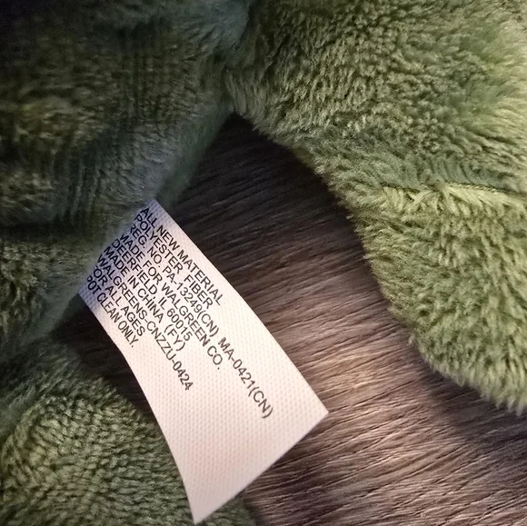 Plush Stuffed Animal Sea Turtle with Baby on Back - Picture 5 of 5